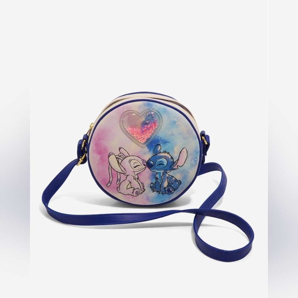 Her Universe Disney Lilo & Stitch Confetti Heart Crossbody Bag